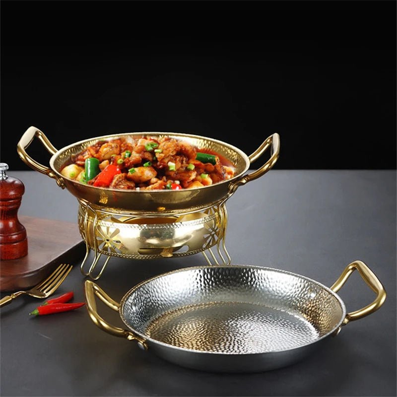 BowLift | CHEFSTEEL – Hammered Stainless Steel Pot for Sauces, Pans & Versatile Cooking