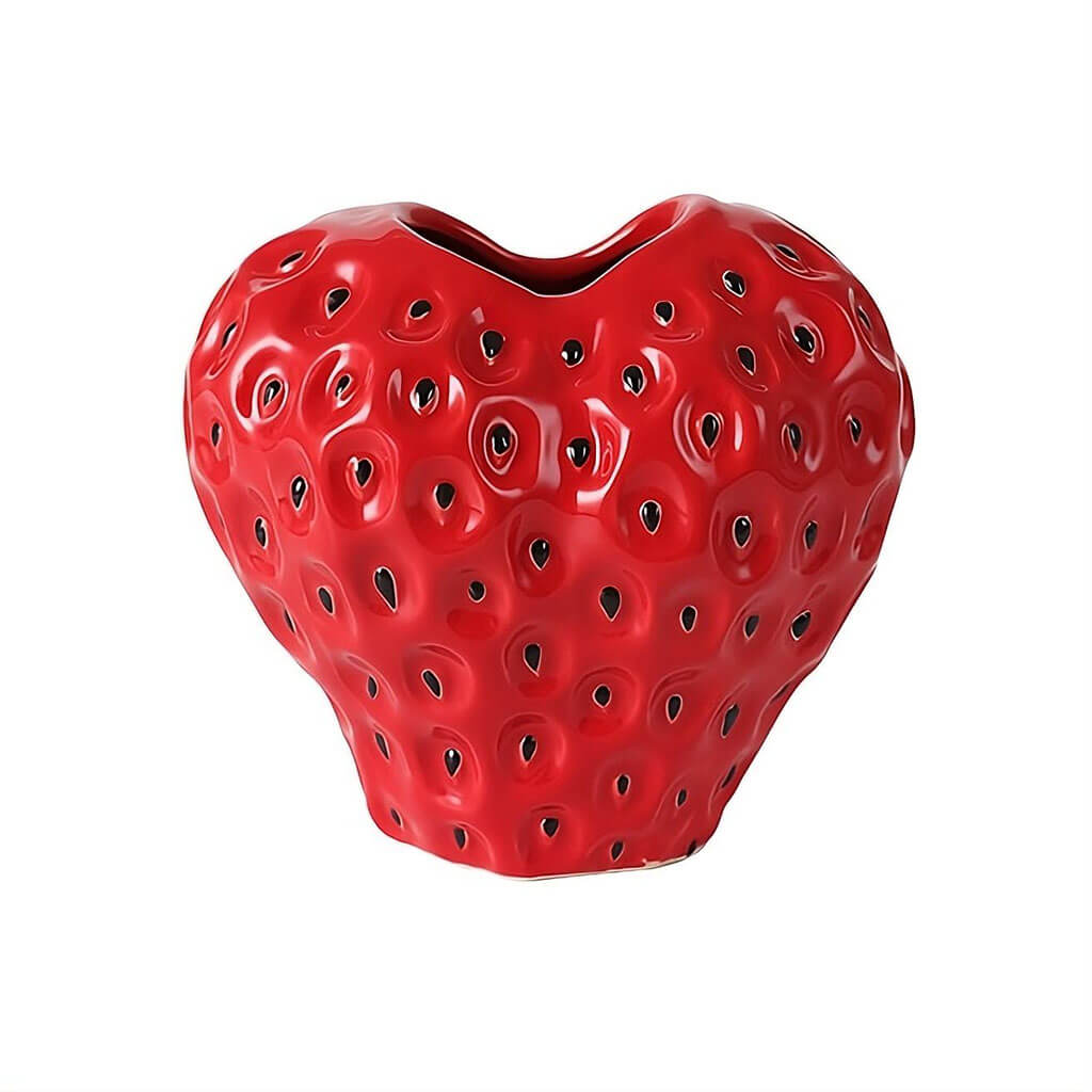 BowLift | Strawberry-structured ceramic vase