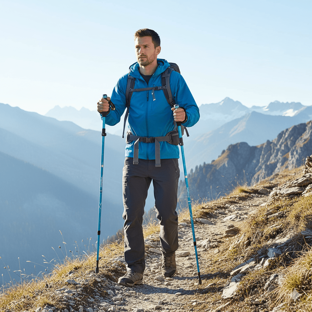BowLift | TREKLIGHT POLES – Ultralight Folding Trekking Poles for Hiking & Camping