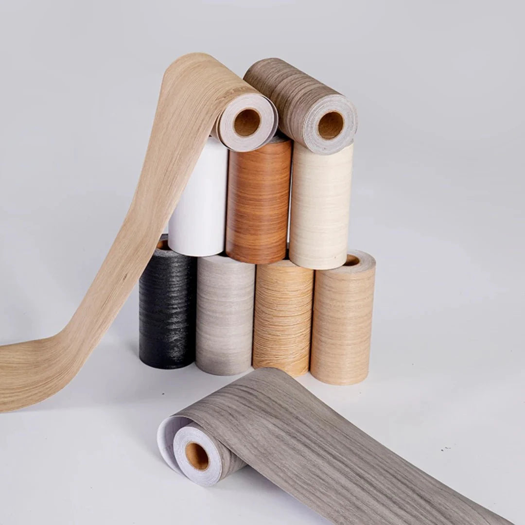 BowLift | CasaForm Premium Skirting Trim | Durable PVC wood grain wall base stickers for modern decoration