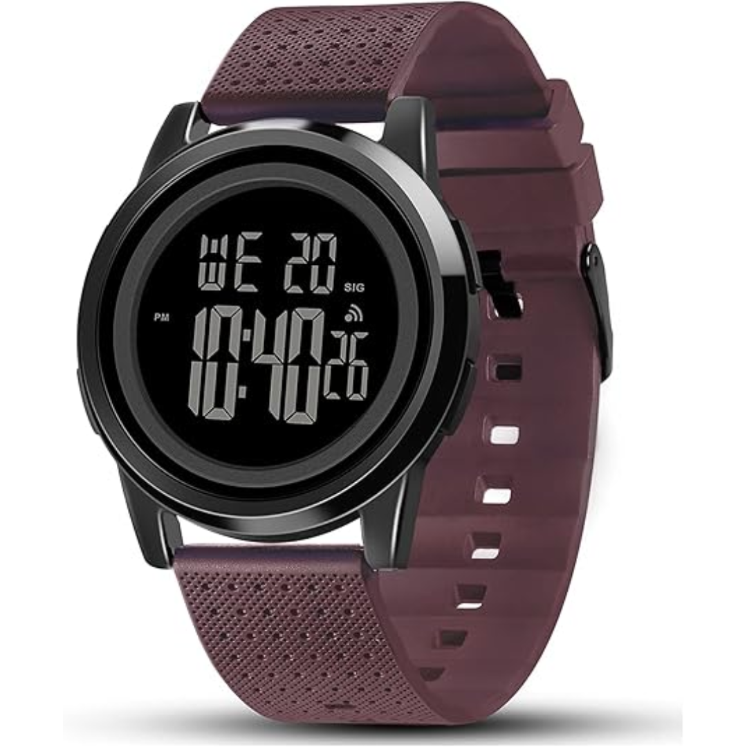 BowLift | Charlie Ultra-Thin Waterproof Digital Sports Watch for Men