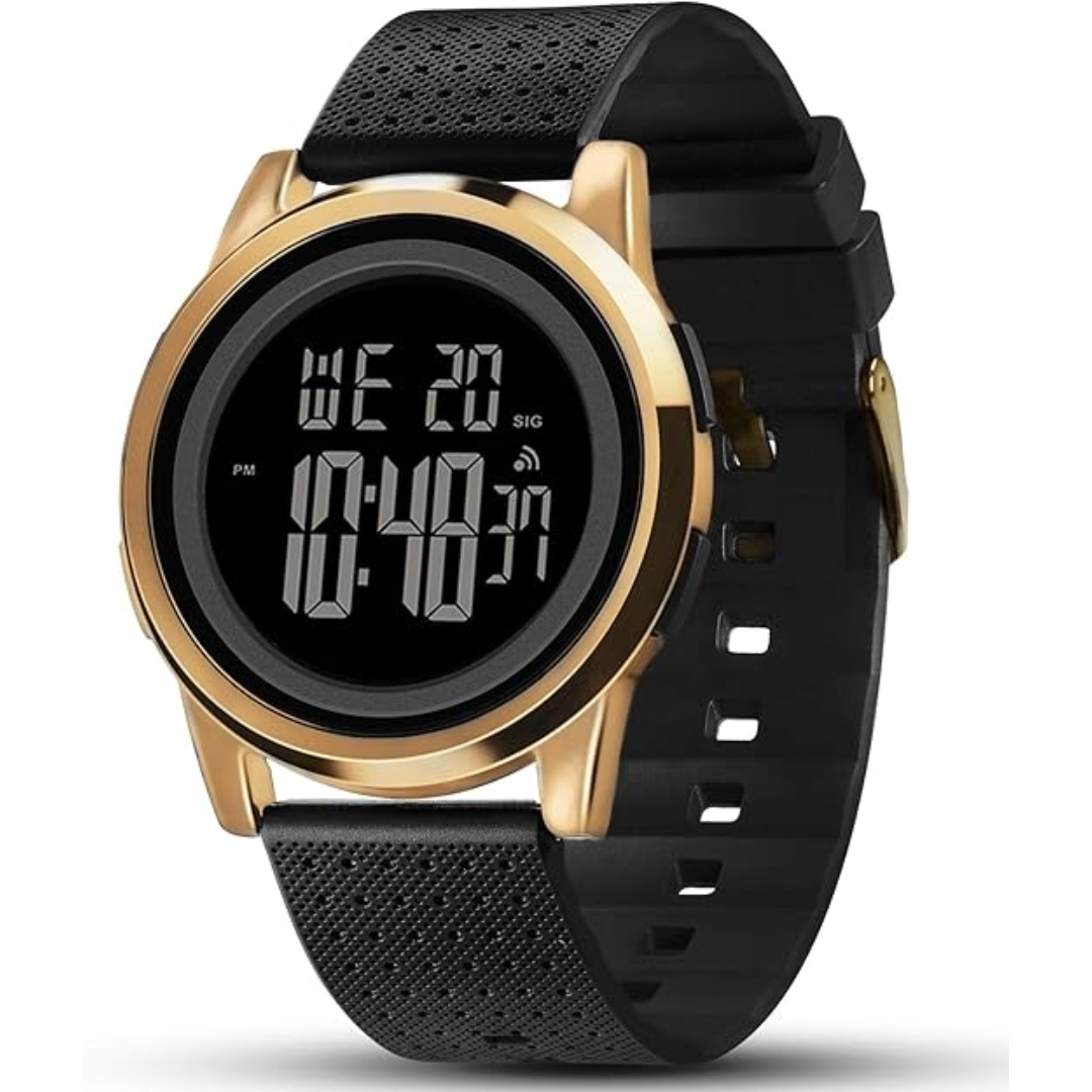 BowLift | Charlie Ultra-Thin Waterproof Digital Sports Watch for Men