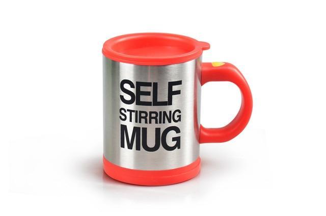 BowLift | 1Pcs Automatic Plain Mixing coffee Tea cup Mugs Drinkware Lazy Self strring mug button high quality Pressing