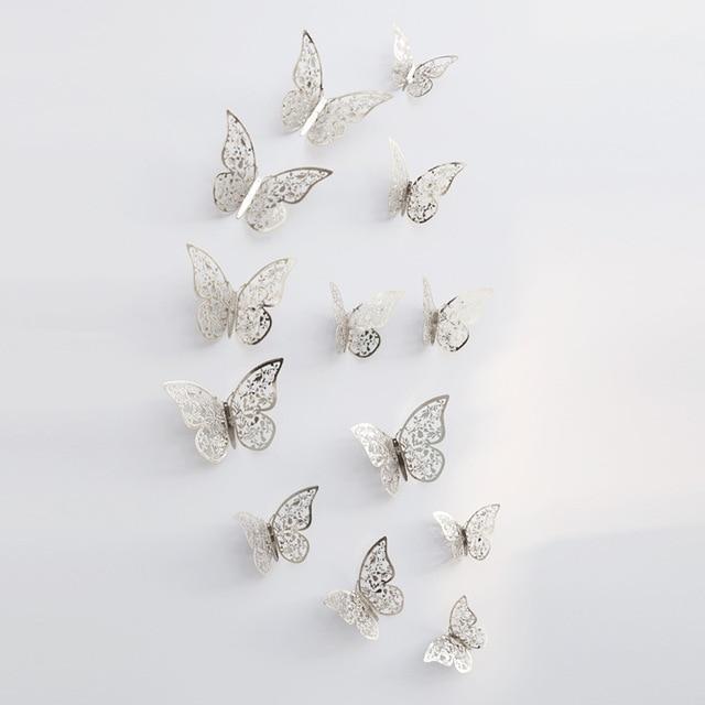 BowLift | ButterflyGlow 3D Butterfly Decoration | Wall Decoration | Spring & Summer | Classic & Modern