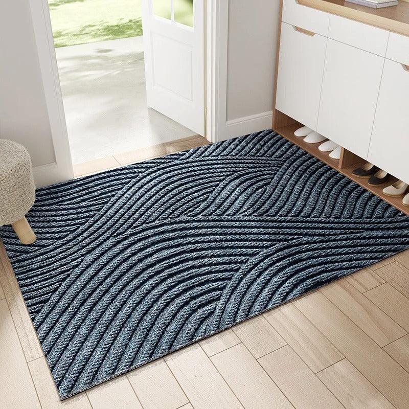 BowLift | Modern, Nordic-style PVC doormat │ Non-slip doormat for the entrance area │ Sand-removing foot mat