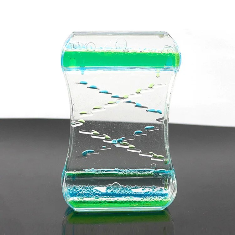 BowLift | Floating Liquid Hourglass