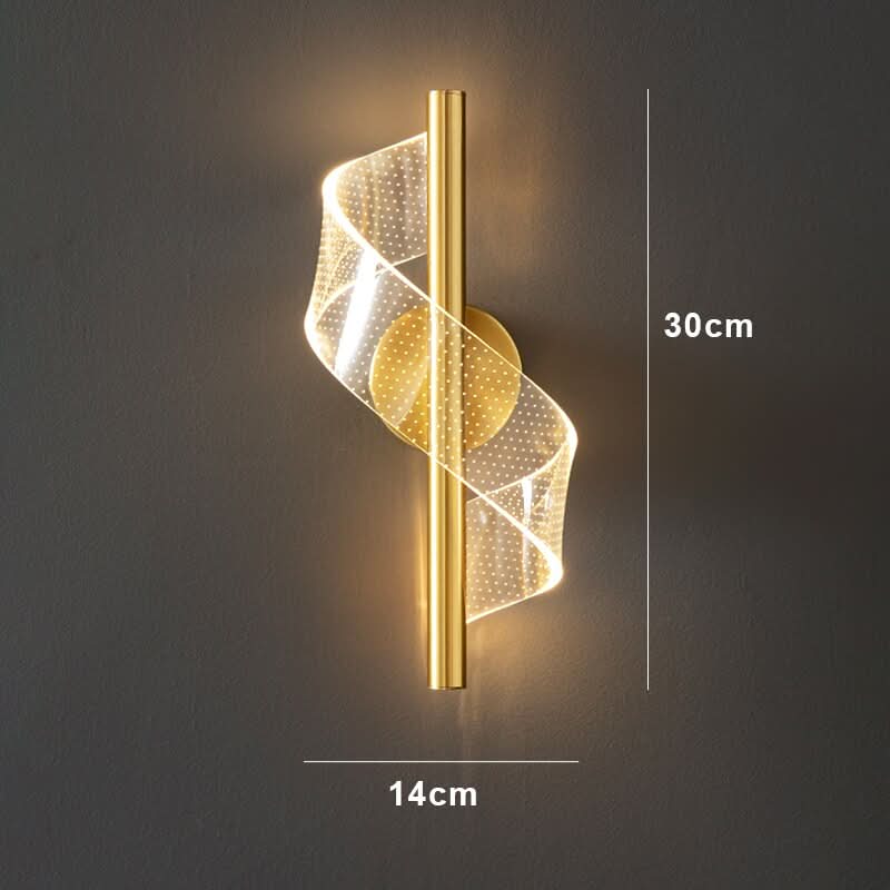 BowLift | Glasspilar Glass Candelabra LED Wall Sconce Light