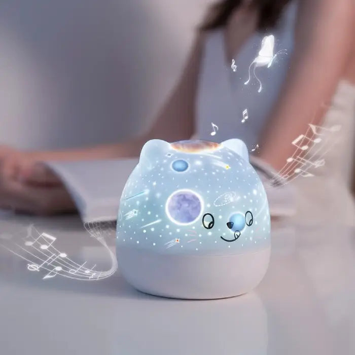 BowLift | LumiDream Baby Night Light – Musical Star Projector & Sleep Soother