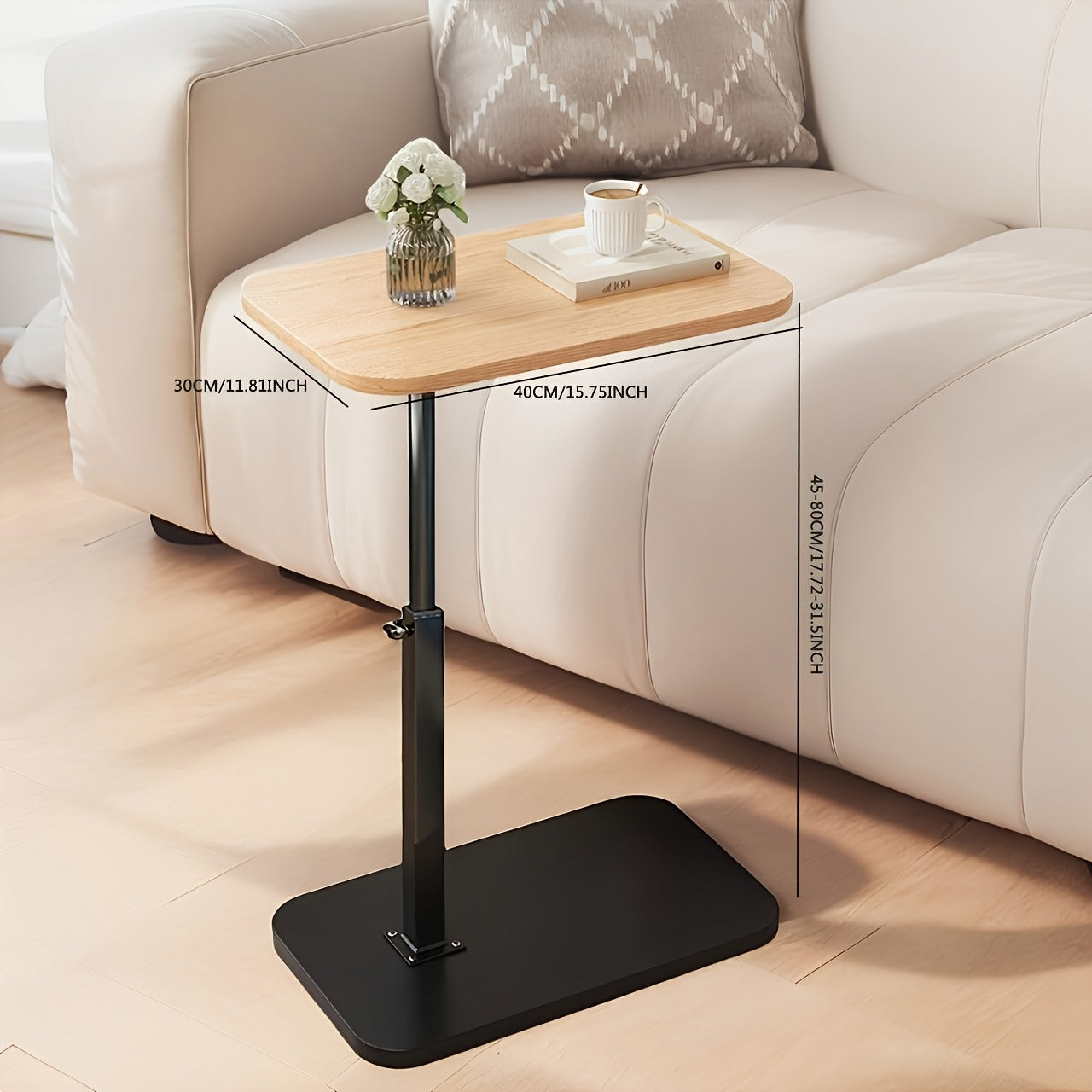 BowLift | Functional Side Table with Adjustment Stylish Help in Everyday Life