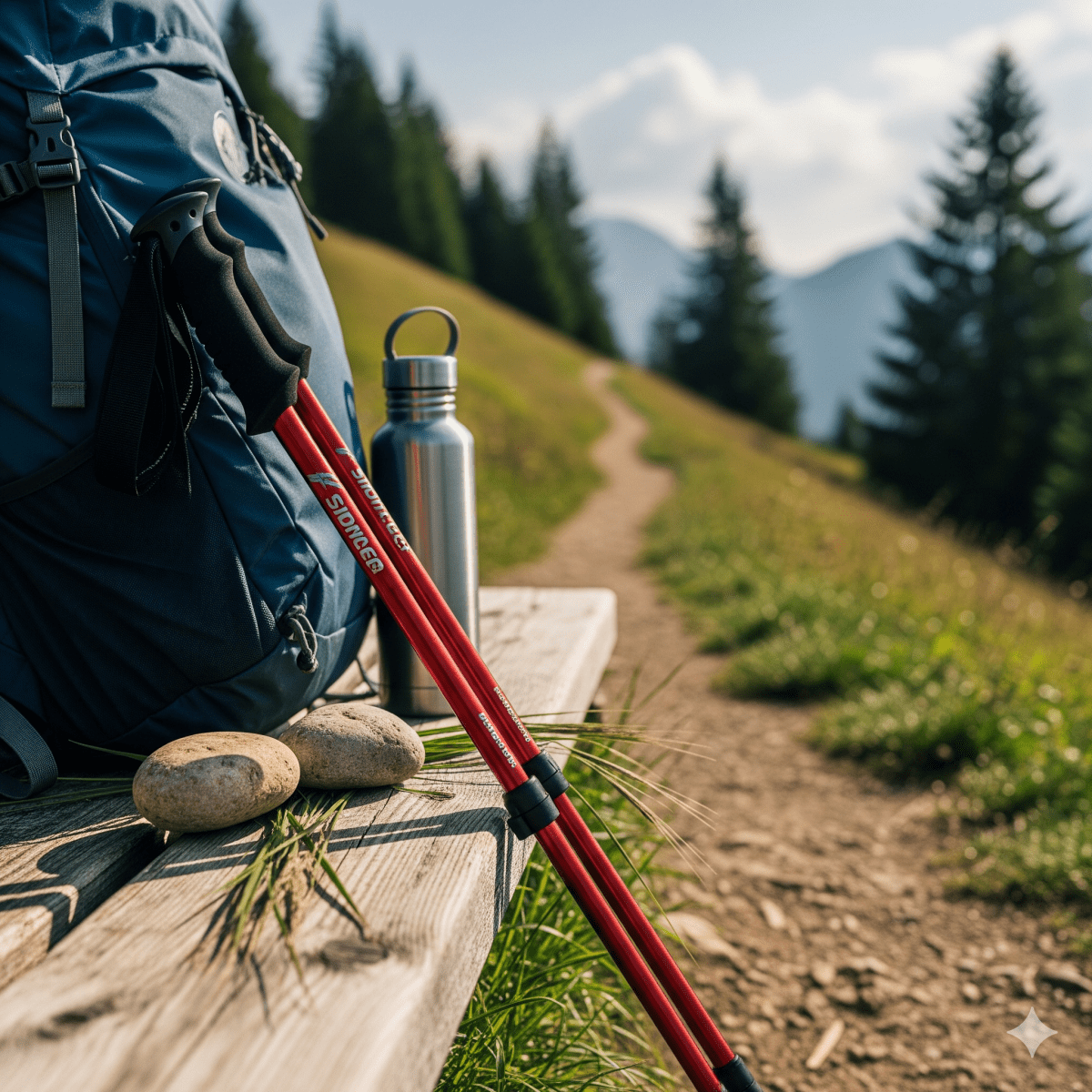 BowLift | VERTEX POLES – Adjustable Hiking Sticks for Stability and Comfort