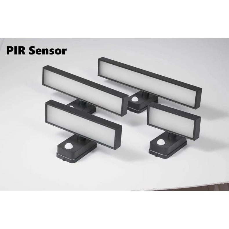 BowLift | PIR Motion Sensor Outdoor Wall Light | IP65 Waterproof, Rotatable Design & Adjustable Length for Gardens and Entrances