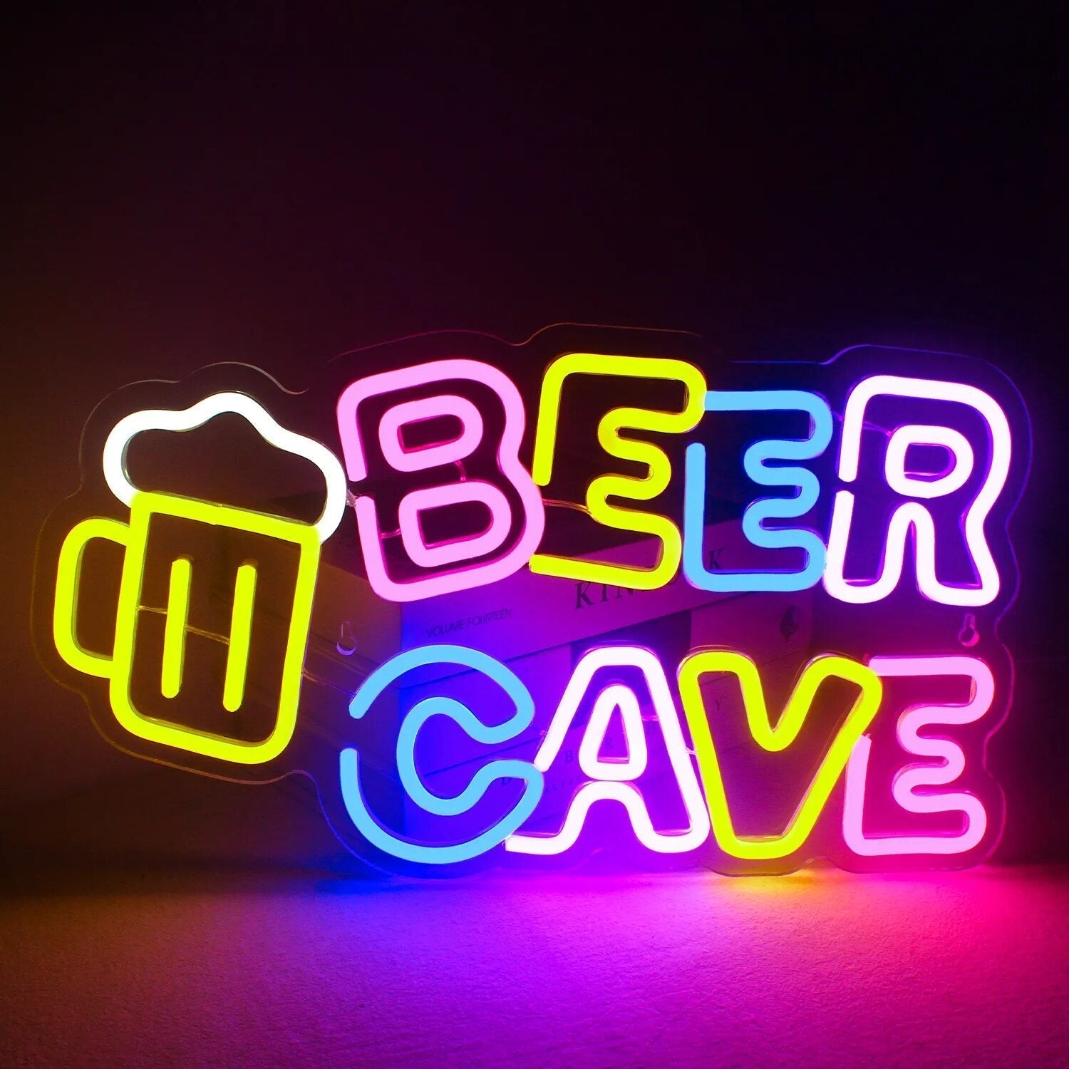 BowLift | Lively Cocktails & Beer LED Neon Wall Sign