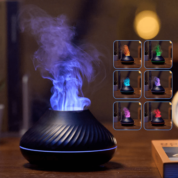 BowLift | Volcano Flame Effect Air Humidifier and Aroma Diffuser