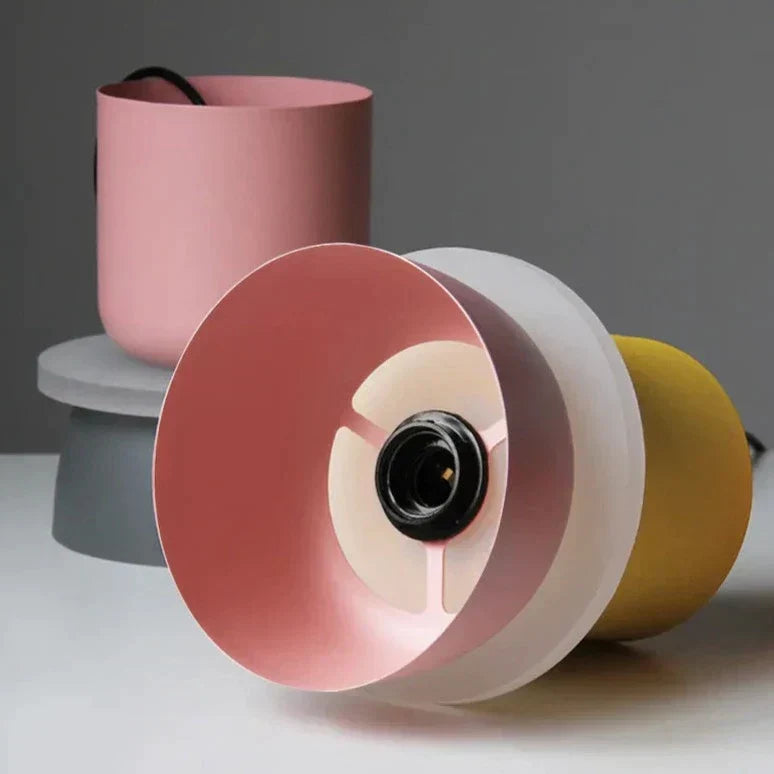 BowLift | LuminaGlow - Modern Pendant Light in Scandinavian Macaron Style