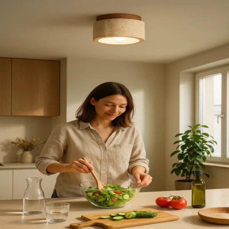 BowLift | WABILIGHT – Wooden LED Lamp for Serene Ambiance