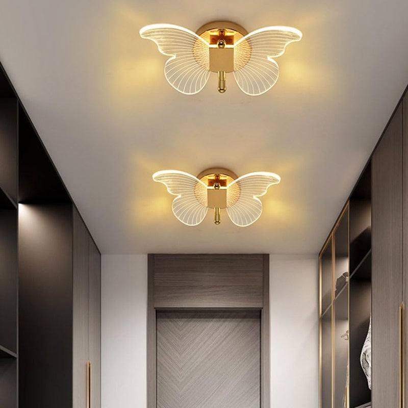 BowLift | Butterfly-Shaped LED Wall Lamp with Three Lighting Modes