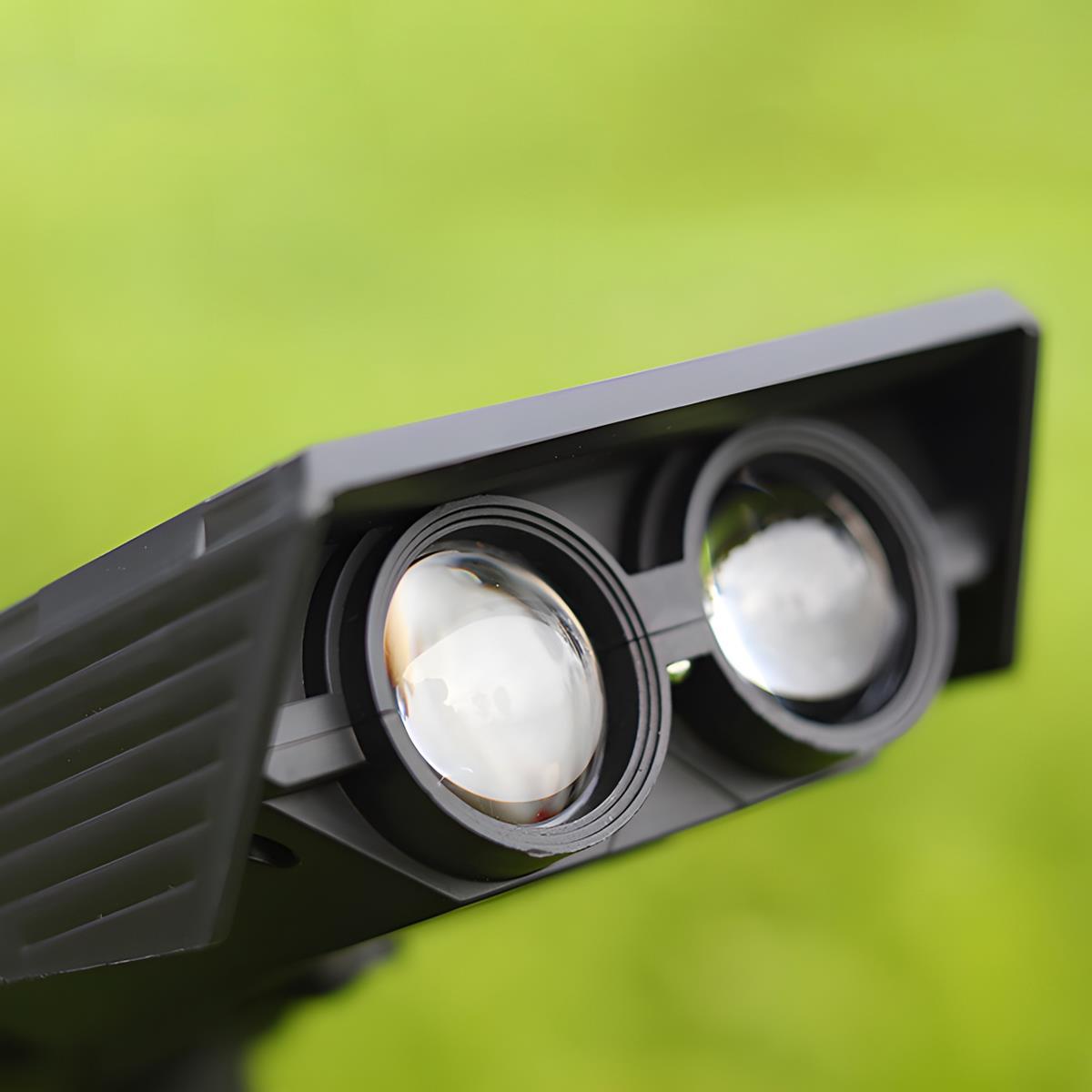 BowLift | Waterproof Solar LED Multi-Zoom Spot Light | Adjustable Zoom. Eco-Friendly & Ideal for Garden and Outdoor Landscape Lighting
