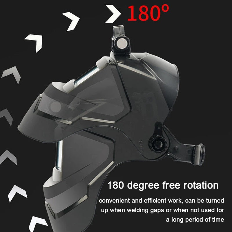 BowLift | Auto Darkening Welding Mask with Head Lamp