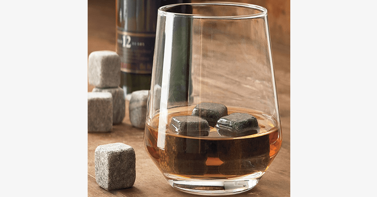 BowLift | Pack of 9 Ice Stones for Spirits – Enjoy Your Drinks 'On The Rocks'!