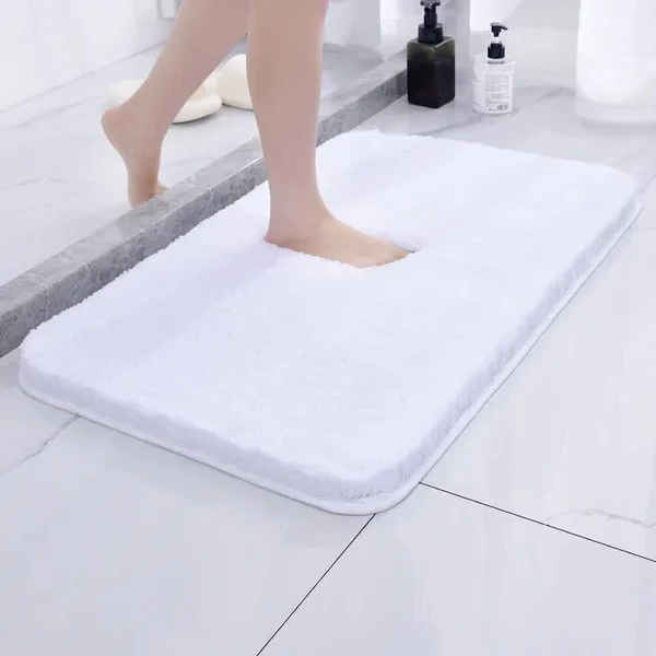 BowLift | Plush Bath Rug | Ultra-Soft, Highly Absorbent & Non-Slip for Bathroom Safety and Comfort