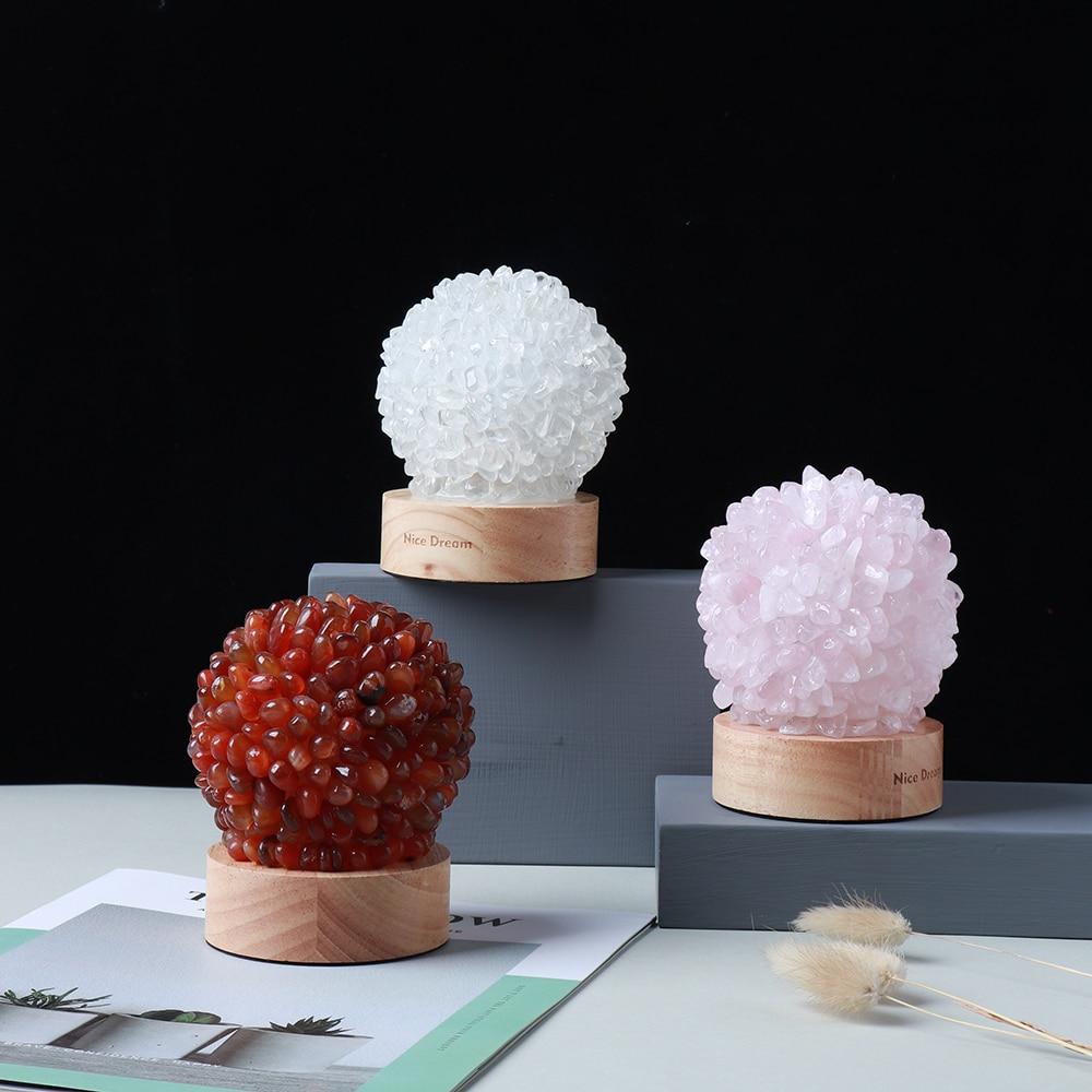 BowLift | Aventurine Quartz Crystal Lamp