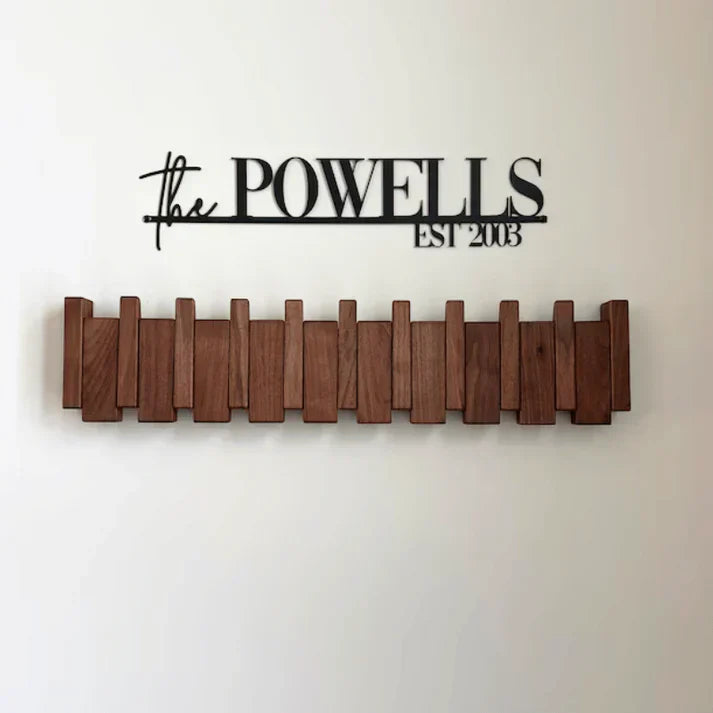 BowLift | Wooden Piano Coat Rack - HarmonyCoat
