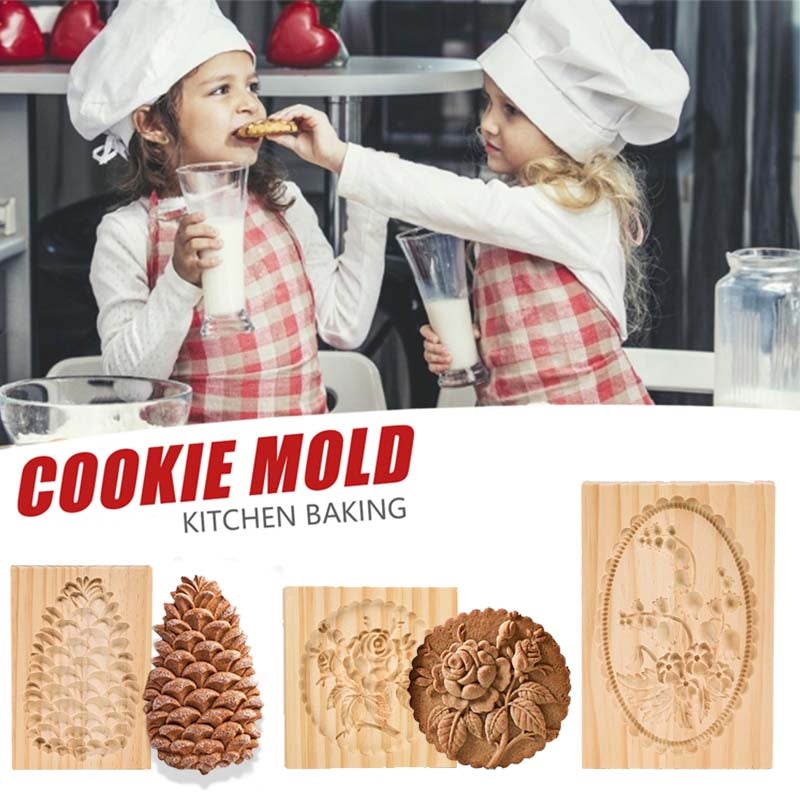 BowLift | Woodworks Baking Cookie Mold