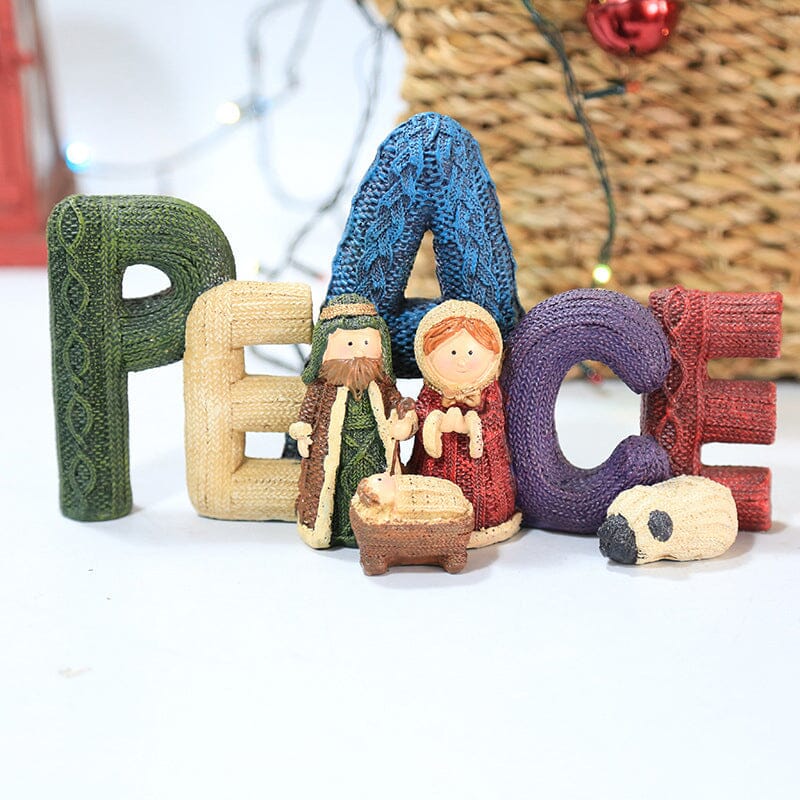 BowLift | Handicraft Family Nativity Statue