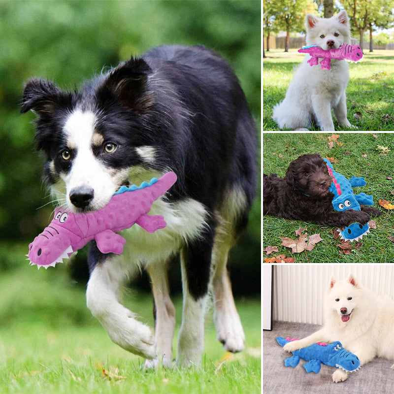 BowLift | Pet Plush Toy Sounding Crocodile