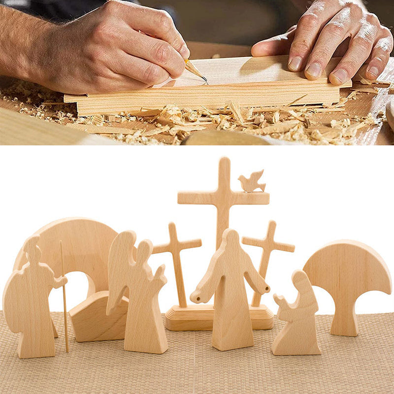 BowLift | Easter Scene Wooden Decoration