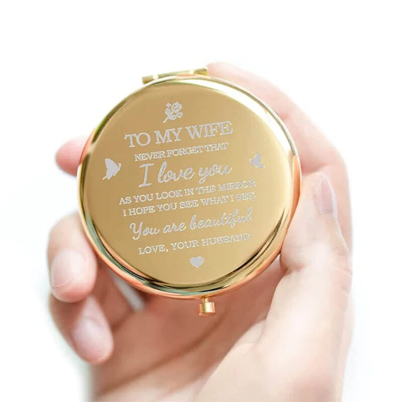 BowLift | I love you compact mirror