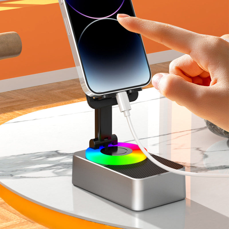 BowLift | Phone stand with Bluetooth audio speaker