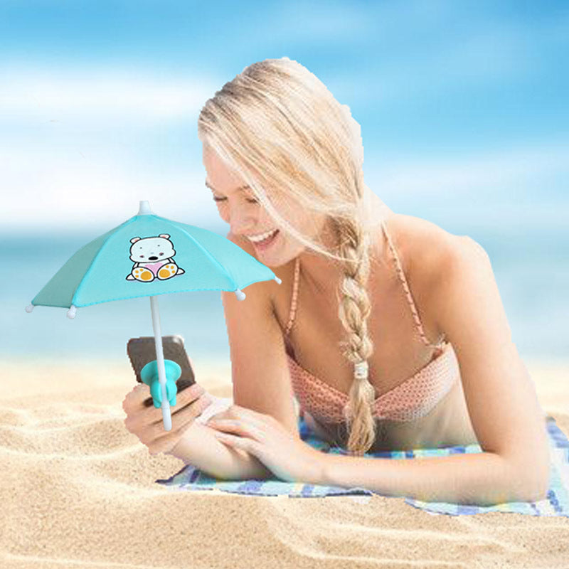 BowLift | Cute Mobile Phone Holder With Sun Umbrella