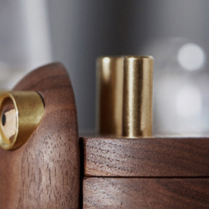 BowLift | Cute Beetle Wooden Coaster, Set of 4, for Home & Office