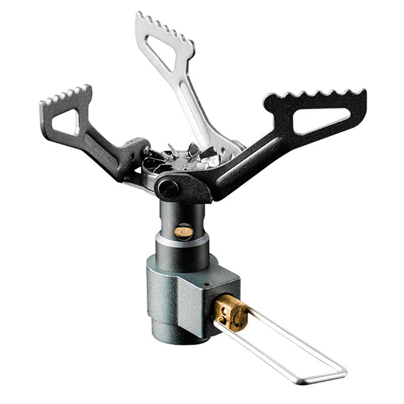 BowLift | Foldable Portable Titanium Alloy Mini Camping Furnace Stove, for Outdoor Cooking & Picnic