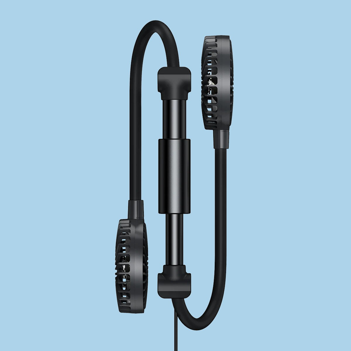 BowLift | Car Headrest Cooling Fan, with 2-Speed, 360¬∞ Rotatable Design & 1.5m USB Cable, for Front & Back Seats