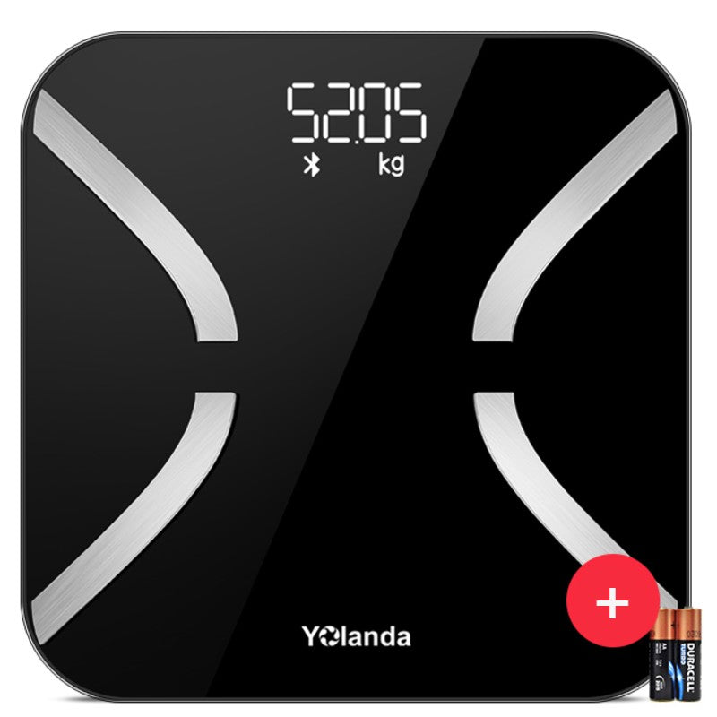 BowLift | Rechargeable Smart Bluetooth Digital Body Fat Scale, with Multi-index Test, High-precision Sensor and Multi-user Mode