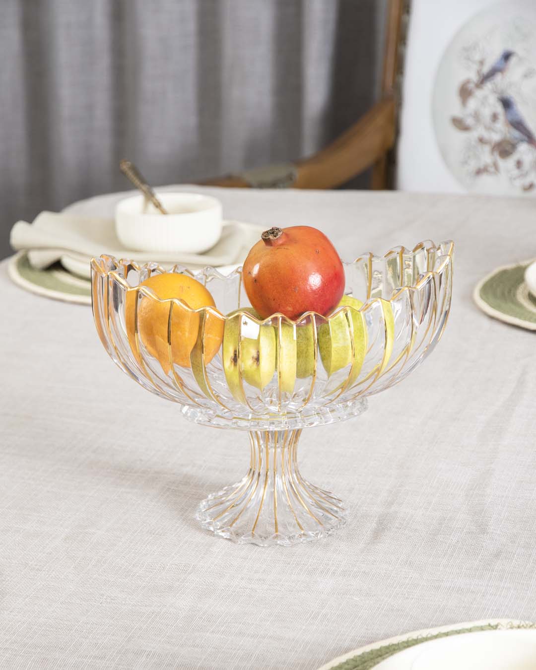 BowLift | Crystal Glass Lotus Decorative Bowl