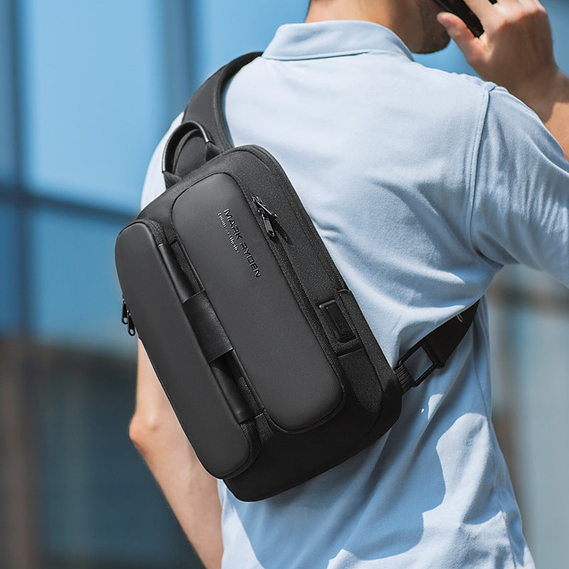 BowLift | Portable Cool Sling Bag, with Large Capacity, Waterproof Material & Anti-theft Pockets, for Travel, Work & More