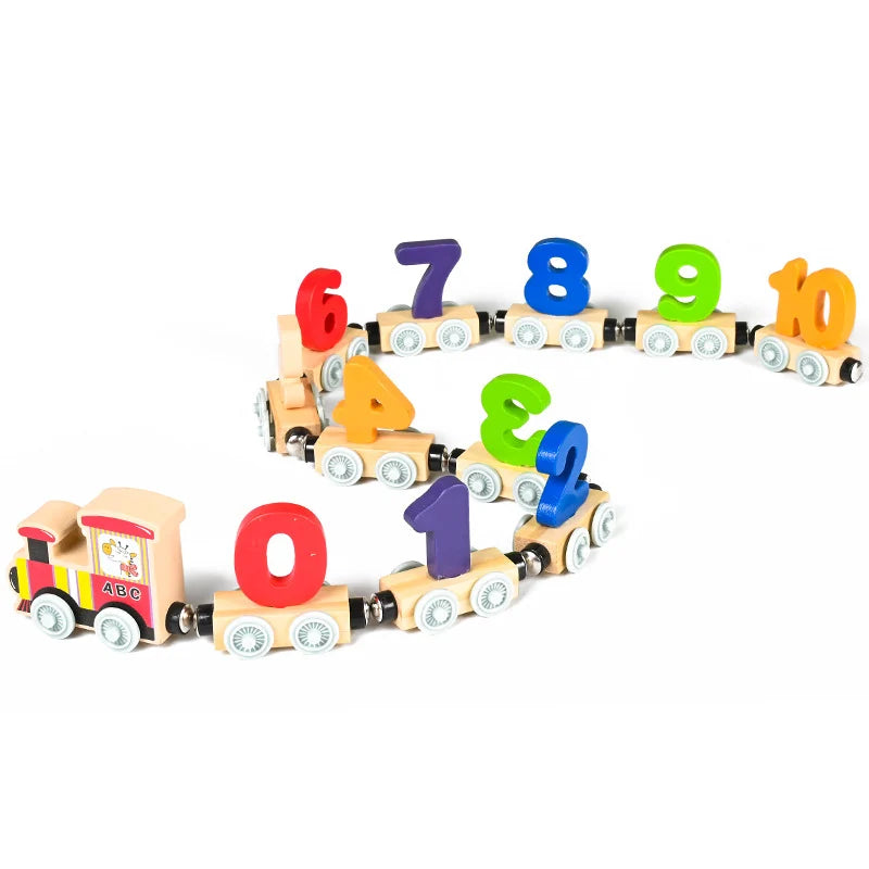 BowLift | Educational magnetic train Numbers and fun for the little ones