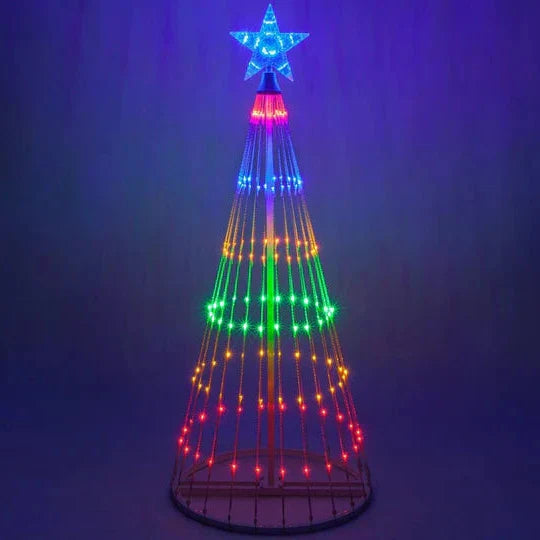 BowLift | Christmas – Multicolor Led Animated Outdoor Christmas Tree Lightshow