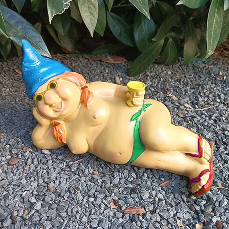 BowLift | Cheeky Garden Gnome Funny Statue