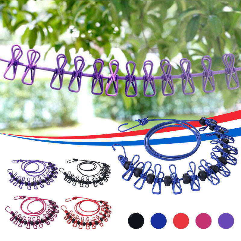 BowLift | Portable elastic travel dress rack