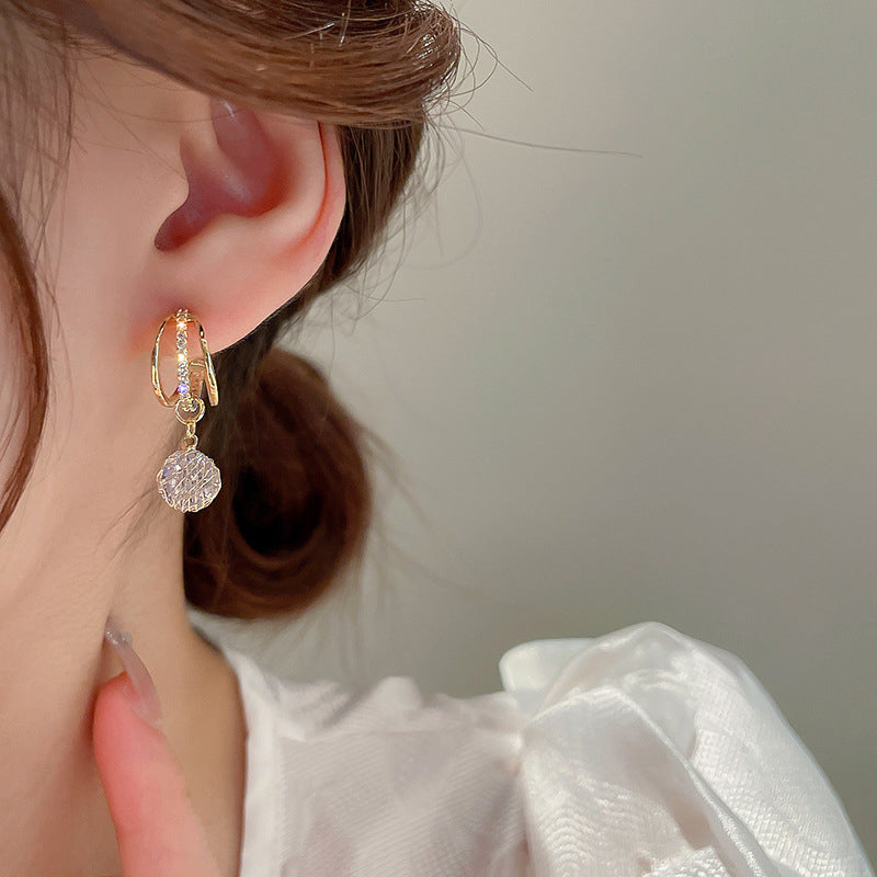 BowLift | Fashion Diamond Crown Earrings