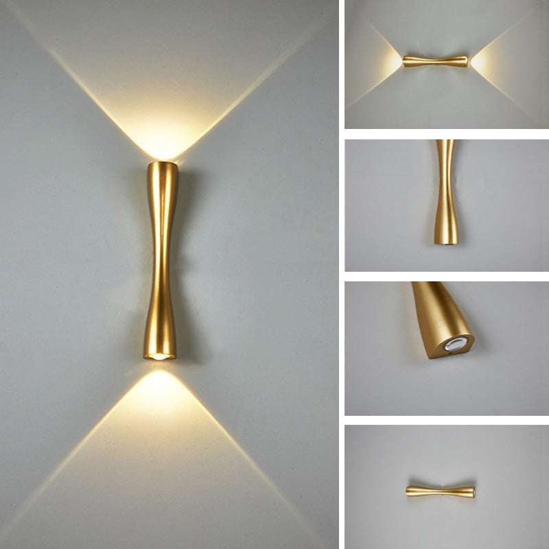 BowLift | Modern Simple Long Horn 2-Light LED Indoor and Outdoor Wall Light