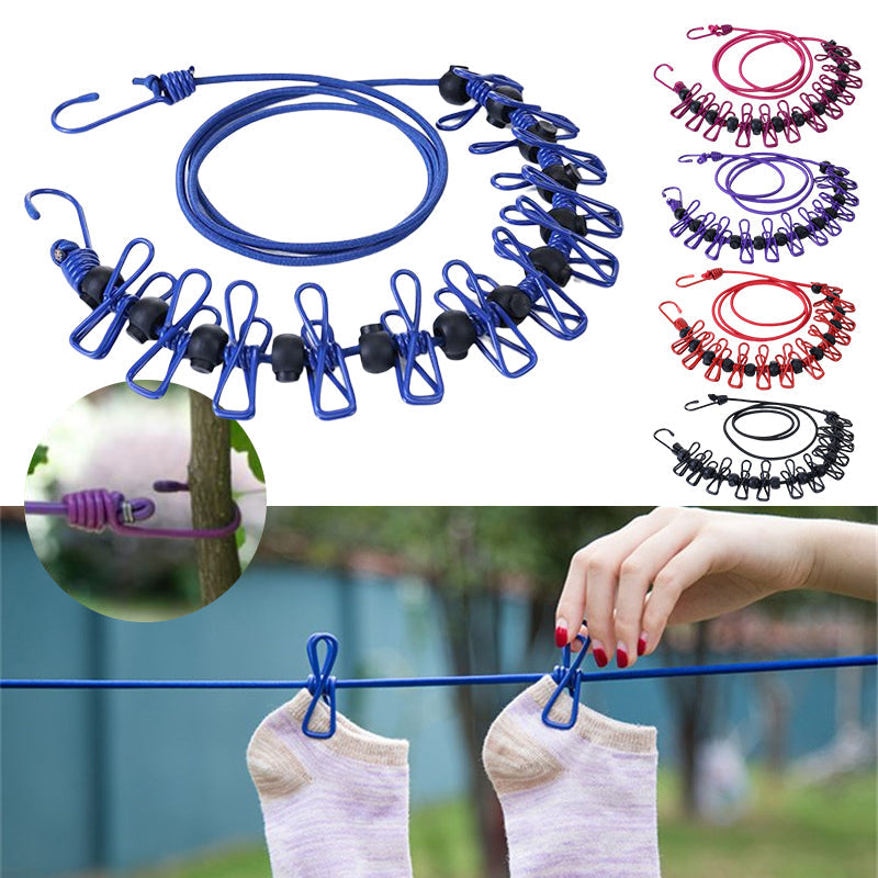 BowLift | Portable elastic travel dress rack