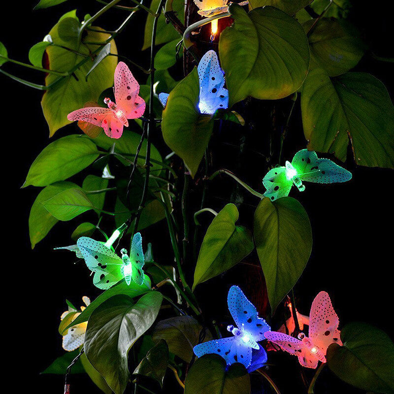 BowLift | Solar Modern Creative Butterfly LED Decorative String Lights