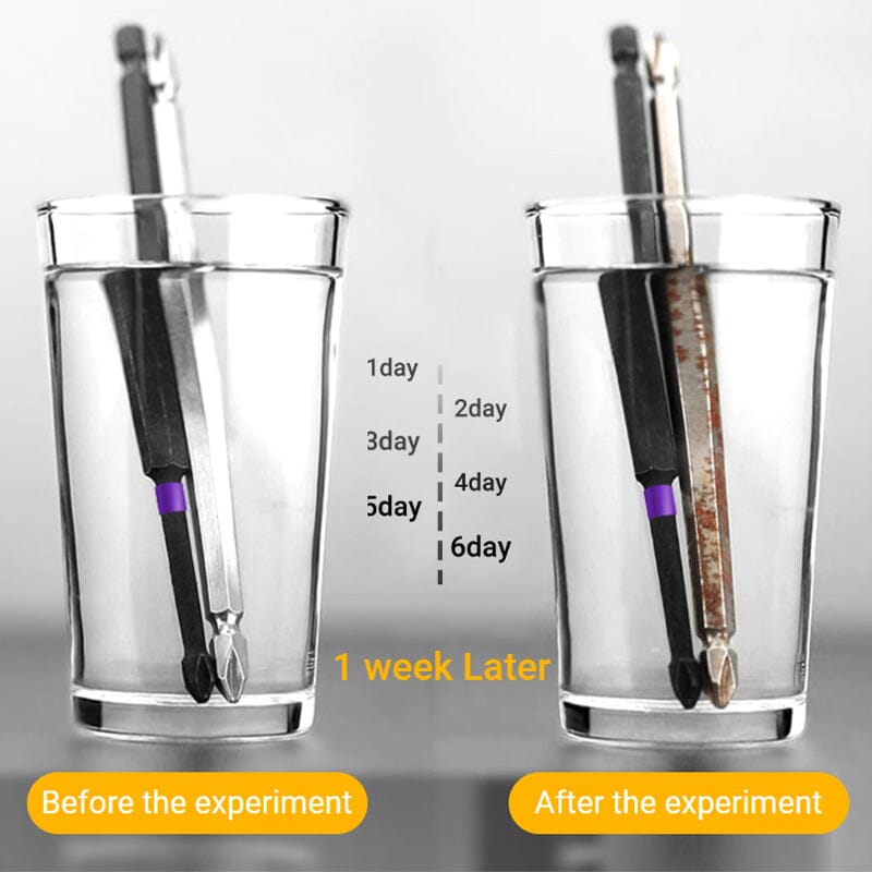 BowLift | D1 Anti-slip and shock-resistant bits with Phillips screwdriver bits