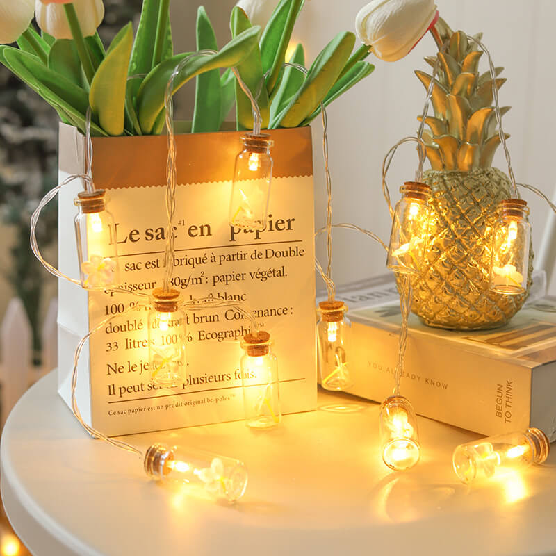 BowLift | Christmas LED Wishing Bottle Tree Snow Battery Box Decorative String Light