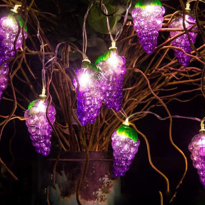 BowLift | Fruit Grape String Lights LED Battery USB Decorative String Light